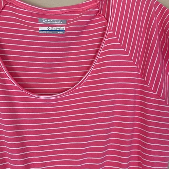 Columbia, XL, pink & white striped dress - Picture 5 of 8